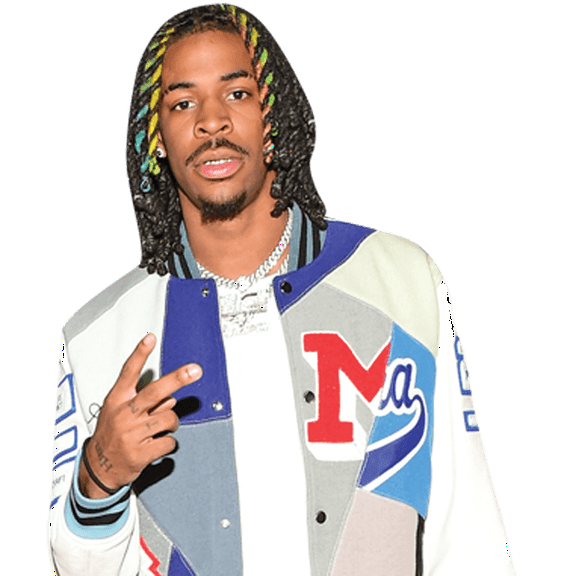 Temetrius Morant (Casual) Half Body Buddy Cutout