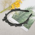 thumbnail image 6 of Unique Bargains 1 Pc Denim Knotted Headbands Black, 6 of 6