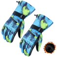thumbnail image 2 of Sonducket 1 par de guantes portátiles a prueba de viento, impermeables, para bicicleta, pantalla táctil térmica, accesorio para montar, para Escalada XL Azul, 2 of 6