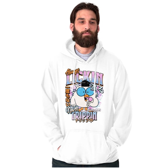 Mr Owl Always Lickin Never Trippin Hoodie Sweatshirt Women Men Brisco Brands S