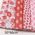 thumbnail image 2 of 10 Sheets Love Valentine's Day Tissue Paper for DIY Handmade Craft, 50x66CM Gift Wrapping Paper Flowers Packing Wedding Party Decor Supplies, 17g Thin Copy Paper - Version C, 2 of 4