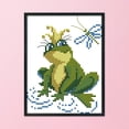 thumbnail image 3 of Serie de animales estampados de 14 quilates, impresión artesanal, punto de cruz, lienzo, costura, decoración del hogar Hugtrwg Para estrenar, 3 of 9