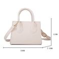 thumbnail image 3 of Mini Bolso bandolera de cuero para mujer a la moda, Bolsas de mano con asa superior para mujer, 3 of 5