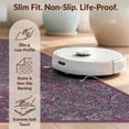 thumbnail image 6 of Design&I 8'x10' Ultra Soft Area Rug, Pink Boho Purple Vintage Distressed Damask Filigree Motifs Round None Fluffy Washable Non Shedding for Bedroom Living Room Under Sectional, 6 of 7