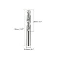 thumbnail image 2 of 5.05mm Solid Carbide Drill Bit Straight Shank for Stainless Steel Alloy Hard Steel, 2 of 5
