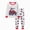 outfits001-Red, variant on NOLDARES Toddler Baby Boy Set Clothes 2Pcs Long Sleeve Print Round Neck Tee Sweatpants Casual Winter Outfits Size:3-4 Y,Blue