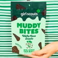 thumbnail image 6 of Muddy Bites Girl Scout Thin Mints Filled Waffle Cone Bites, Resealable Bag, 2.33 oz, 6 of 7