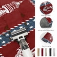 thumbnail image 5 of Area Rugs 3'x5', Nautical Coastal Carpet Runner Indoor Outdoor Rugs Home Decor Aesthetic, Blue Red Lighthouse Sailing Anchor Rudder Non Slip Mats Washable Accent Rug for Living Room Bedroom, 5 of 8