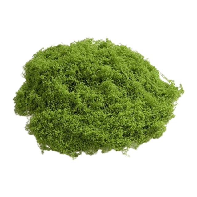 Bloques de artificial para bricolaje, micropaisaje, plantas simuladas, plantas en maceta, manualidades para césped de , acentos del Verde oscuro