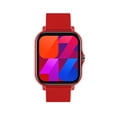 thumbnail image 4 of Pulsera inteligente Bluetooth V5.0 Impermeable IP67 Rastreador Reloj Frecuencia cardíaca Presión arterial Reloj de pulsera, Rojo Inevent EL001323-03B, 4 of 7