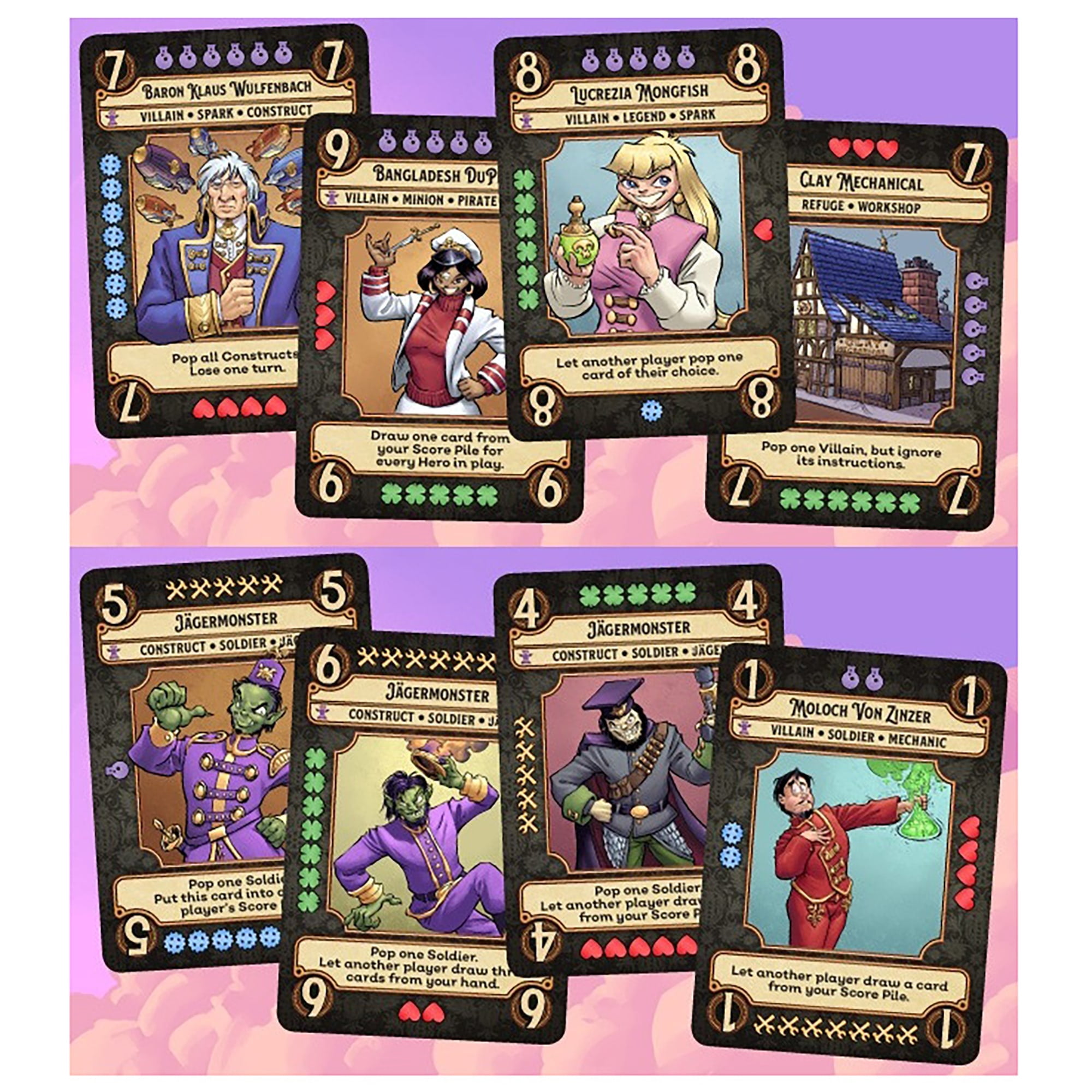 Girl Genius The Works: Deck One Castle Wulfenbach - Cheapass Games