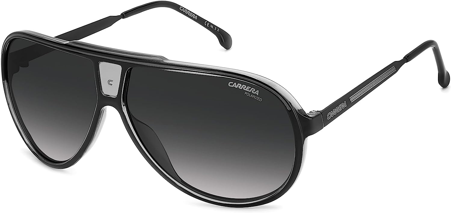 Carrera Polarized Grey Shaded Pilot Men's Sunglasses CARRERA