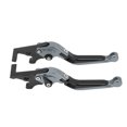 thumbnail image 3 of Brake  Handles,  High Rigidity Comfortable Grip Brake  Levers 2PCS Extendable  For Motorcycle Modification Black,Red,Gold,Blue,Gray,Silver,Orange,Green, 3 of 8
