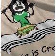 thumbnail image 3 of Life is Crap Ate Chocolate Funny Shirt | Sarcastic Gift Idea T-Shirt Tee, 3 of 6