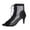 A Black, variant on Elegant Open Toe Stiletto For Women Mesh Fabric Adjustable Ankle Strap High Heels For Evening Party Dress And Formal Occasions