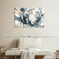 thumbnail image 2 of Elephant Stock Hypnotic Array Wall Art - Horizontal Canvas Wall Art - Living Room Wall Decor - Abstract Canvas - Gray And Blue Decor By Carol Robinson - 36" x 24", 2 of 8