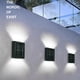 thumbnail image 3 of Blanca [pequeña] Nocturna Solar Pared para Jardín Al Aire Libre Impermeable 2LED Hacia Y Hacia Abajo (luz Blanca), 3 of 6