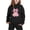 Black, variant on Holographic Rainbow Big Bow Single Ghost Kids Halloween 2 Piece Tracksuit, Polyester Stretch Hoodie Jogger Outfit for Toddler Girls Holiday Costume(Blue120)