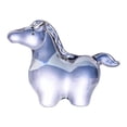 thumbnail image 2 of Estatua de caballo de cristal, escultura animal, regalo de Año Nuevo, obra de arte, figura en miniatura para Gris, 2 of 8