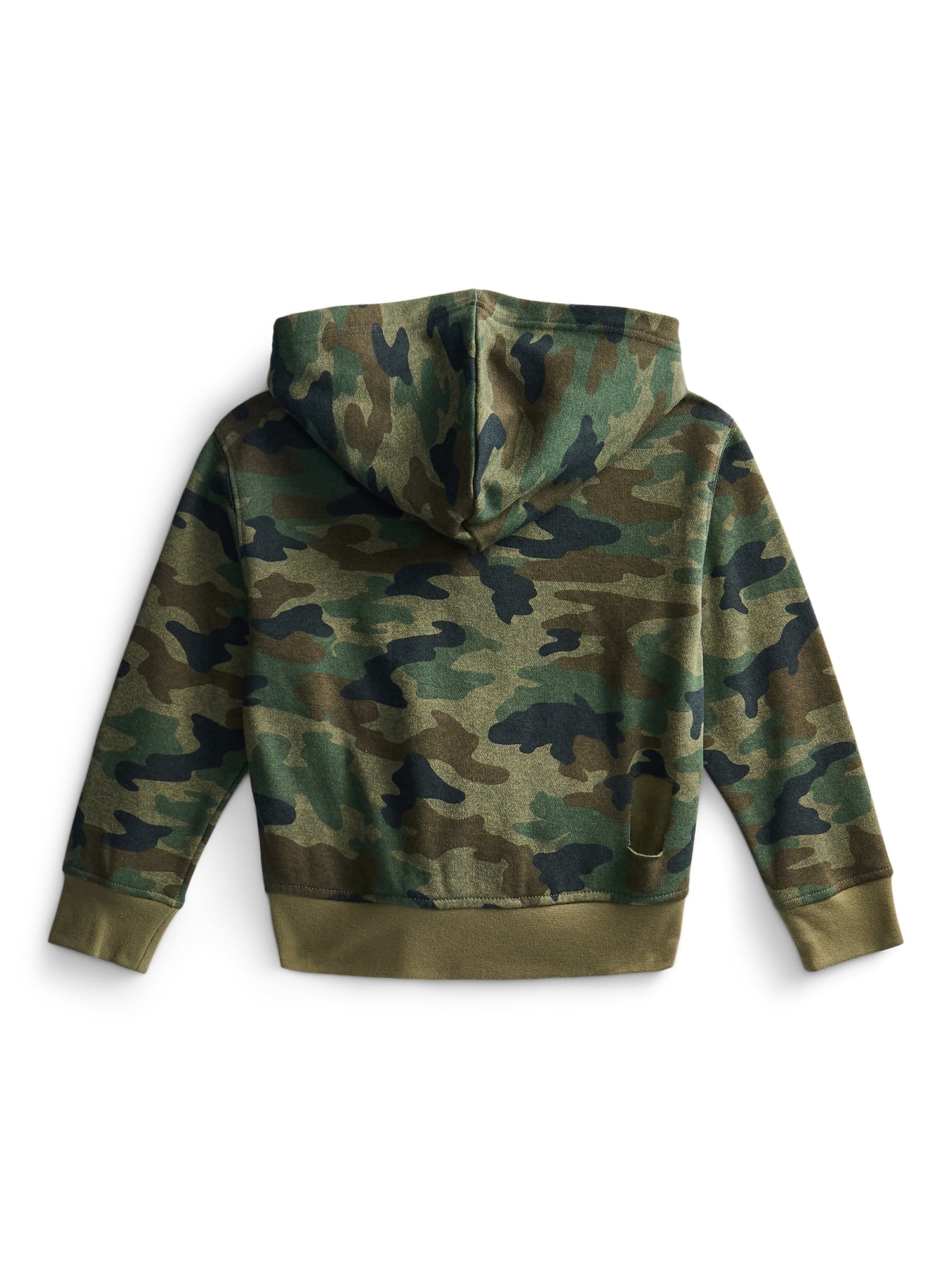 Wonder Nation Kids Full Zip Fleece Hoodie, Sizes 4-18 & Husky