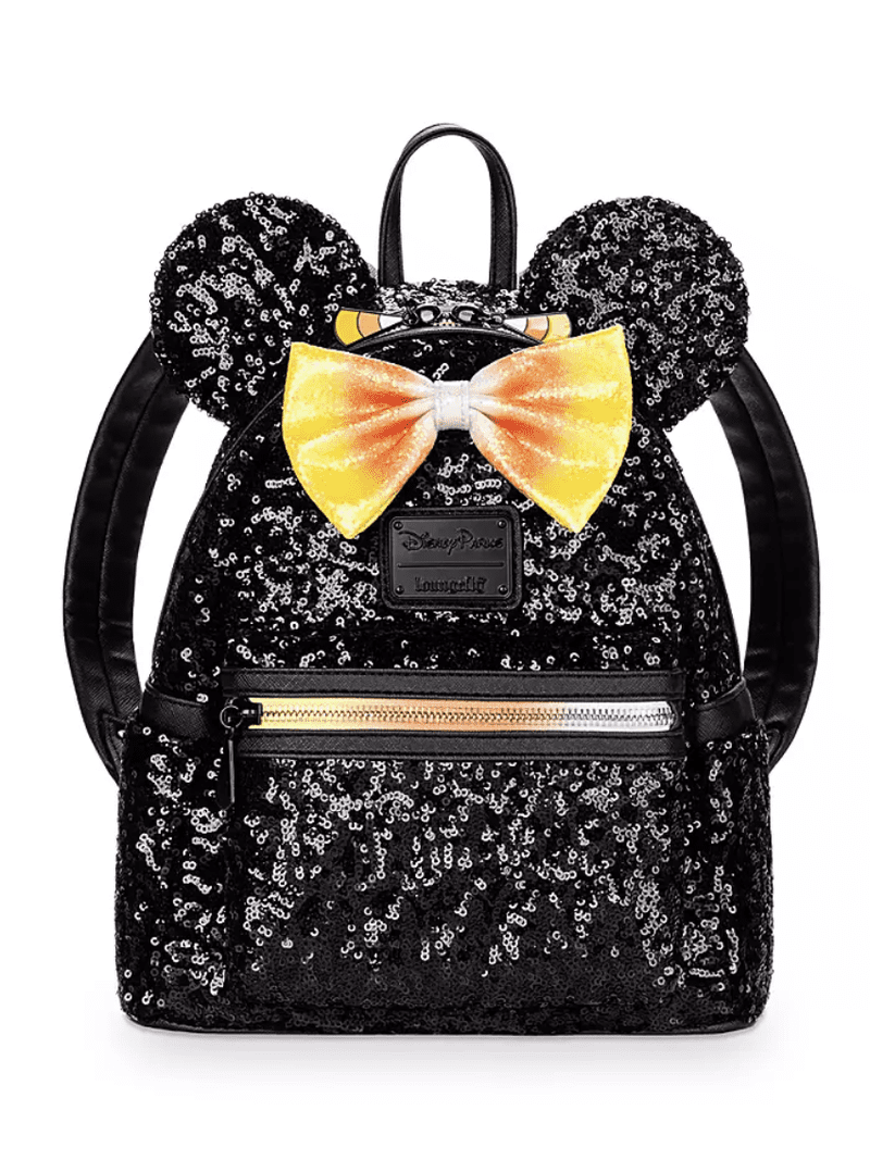 Disney Parks Halloween Minnie Mouse Sequin Mini Backpack  display picture 2