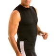 thumbnail image 4 of Insta Slim Activewear Basic Compression T-Shirt Sleeveless MA2018, 4 of 15