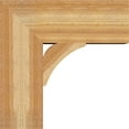 thumbnail image 3 of Ekena Millwork 6"W x 18"D x 18"H Thorton Block Rough Sawn Bracket, Western Red Cedar, 3 of 25