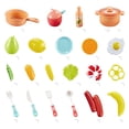 thumbnail image 4 of Juego de cocina para con luces de sonidos realistas Utensilios de naranja Sunnimix Juego de cocina de simulación, 4 of 8