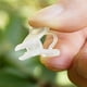 thumbnail image 5 of Clip de injerto hortícola de 100 piezas estaca transparente Clip de Ehuebsd retención para jardín marco de invernadero tubería suministros de jardinería, 5 of 8