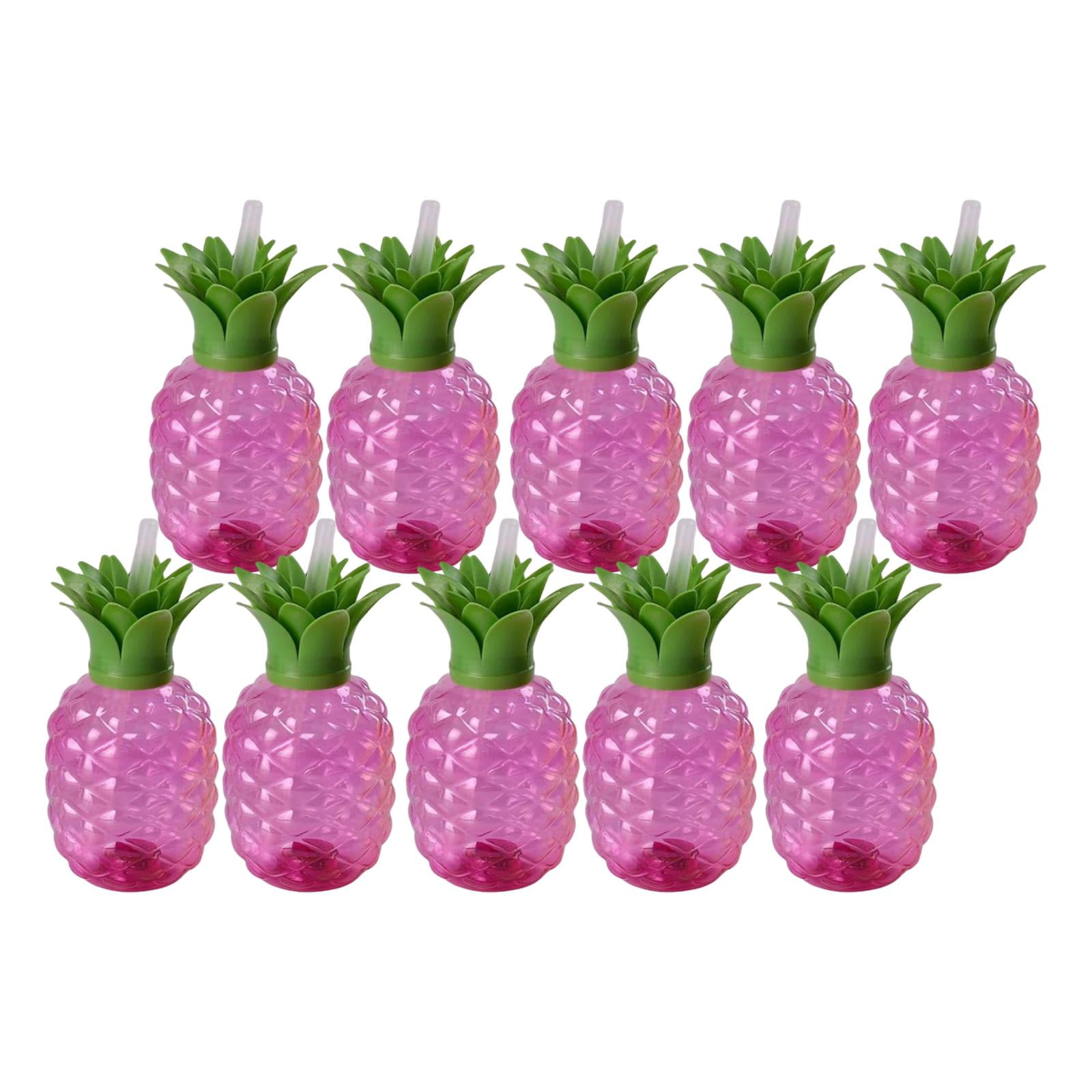 Copas de piña,Botella de agua con forma de piña de 500 ml,taza para ...