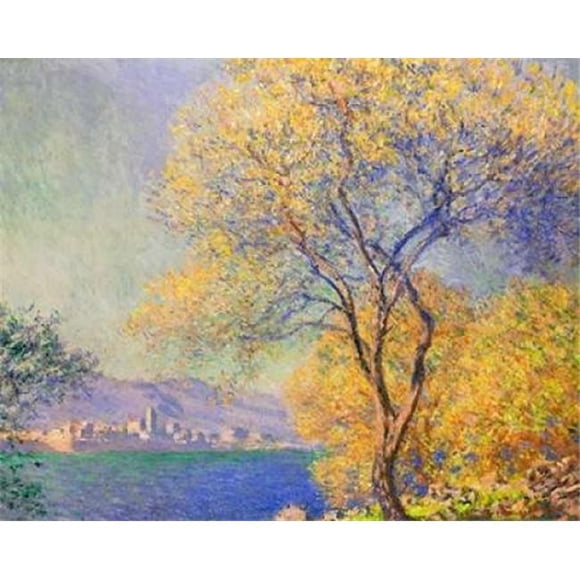 Antibes 1888 Poster Print by Claude Monet, 8 x 10 - Small