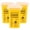 Yellow, variant on WEUVEB Sharps Bin Needle Box Disposal Sharps Disposal Container Yellow 3Pcs Clinic Use