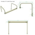 thumbnail image 2 of Cocoweb 12" Tru-Slim Plug-In LED Art Light in Antique Brass, 2 of 5
