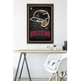 thumbnail image 6 of MLB Arizona Diamondbacks - Neon Helmet 23 Wall Poster, 22.375" x 34" Framed, 6 of 6