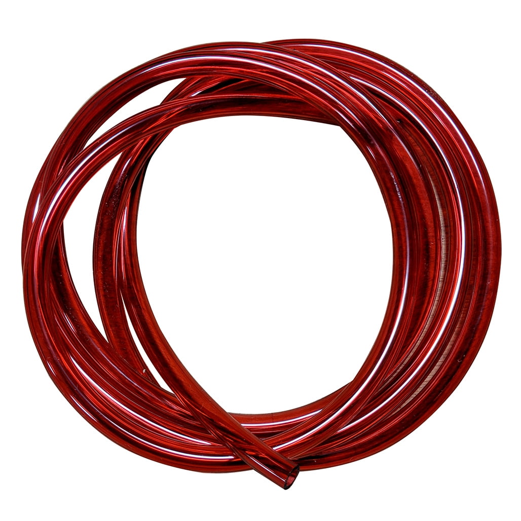 Heavy Duty Red Fuel Line Go Kart 1/4" ID  7 Ft 