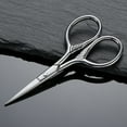 thumbnail image 4 of Sparta Trimming Shears for Beard in Stainless Steel Silver 2Pcs Durable for Clean Cut Size M, 4 of 8
