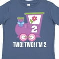 thumbnail image 4 of Inktastic 2nd Birthday Cute Train I'm Two Girls Toddler T-Shirt, 4 of 5