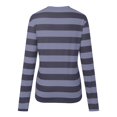 thumbnail image 4 of Womens Striped Tunic Tops Long Sleeve Round Neck Fairy Grunge Tees Baggy Fall Vintage Streetwear T-Shirt, 4 of 5