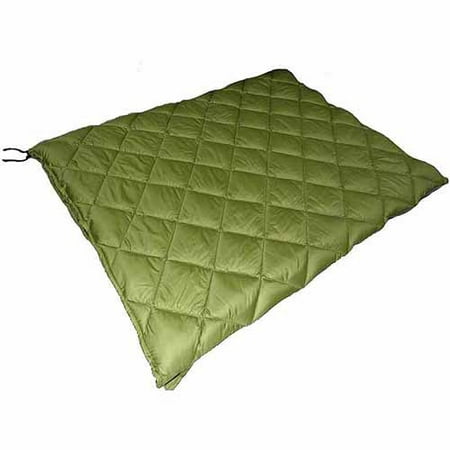 Ozark Trail Double Adult Sleeping Bag With Movable Line, Green