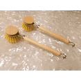 thumbnail image 1 of Cepillo de sisal de haya sin pintura, cepillo para lavar platos de pelo de caballo, cepillo de cocina con cabezal reemplazable, cepillo de palma, cepillo de limpieza de seda PP, 1 of 3