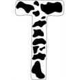 thumbnail image 5 of 10 inch Cow  Animal Print Letter Decals Stickers from A to Z, 5 of 25