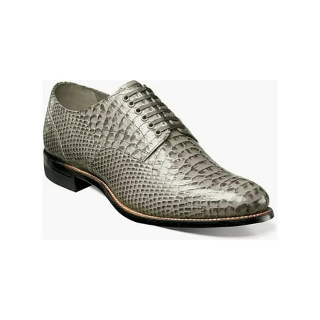

00055 Stacy Adams Leather Shoes Anaconda Print Lace Up All Colors