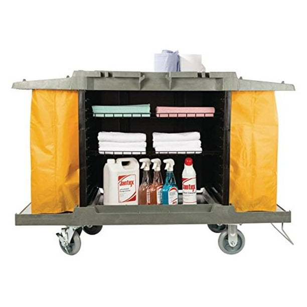 Hotel Cart Housekeeping Room Service Cart H 39" x L 60" X W 21" AF08159