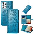 thumbnail image 2 of Funda Cartera FOXDOCK para Samsung Galaxy A53 5G , Flip PU con Relieve de Gatos y Perros, Tarjetero y Soporte, 2 of 6