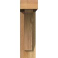 thumbnail image 2 of Ekena Millwork 4"W x 14"D x 14"H Thorton Block Rough Sawn Bracket w/ Offset Brace, Western Red Cedar, 2 of 25