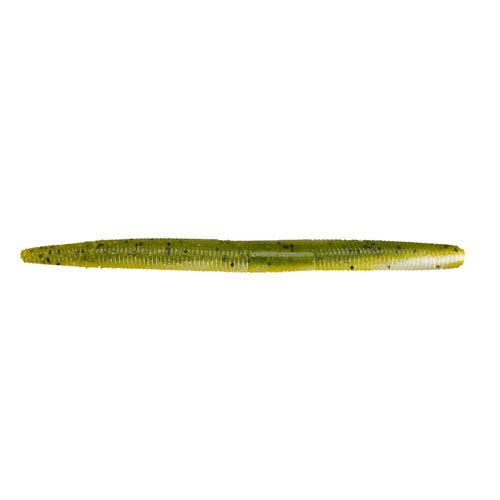 YUM Dinger Classic Worm 5 Pulgadas: Señuelo De Plástico Suave Para Pesca De Bass, Paquete De 100 Unidades, Eficaz Incluso Con Peces Inactivos