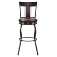 thumbnail image 1 of Home Fare 2-in-1 Metal Swivel Barstool, 1 of 2