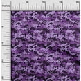 thumbnail image 2 of oneOone Viscose Jersey Purple Fabric Abstract Sewing Craft Projects Fabric Prints By Yard 60 Inch Wide, 2 of 4