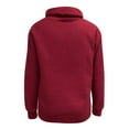thumbnail image 6 of NMMUED Womens Sweatshirt Oversized Sweatshirt for Women Mock Neck Sweatshirt Turtleneck Sweatshirt Women Pullover Sweatshirts for Women, Red XXL, 6 of 6