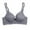 Blue bra for Fashion Women, variant on Women's Everyday Bra Lace Mesh See Through Breathable Push Up Underwear Underwire Smoothing Comfort Bra Triangle Bralette Bra Deep V Black L